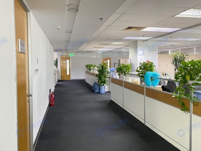 惠普大厦1870平近地铁毛坯朝东出租，适合咨询服务与IT科技行业